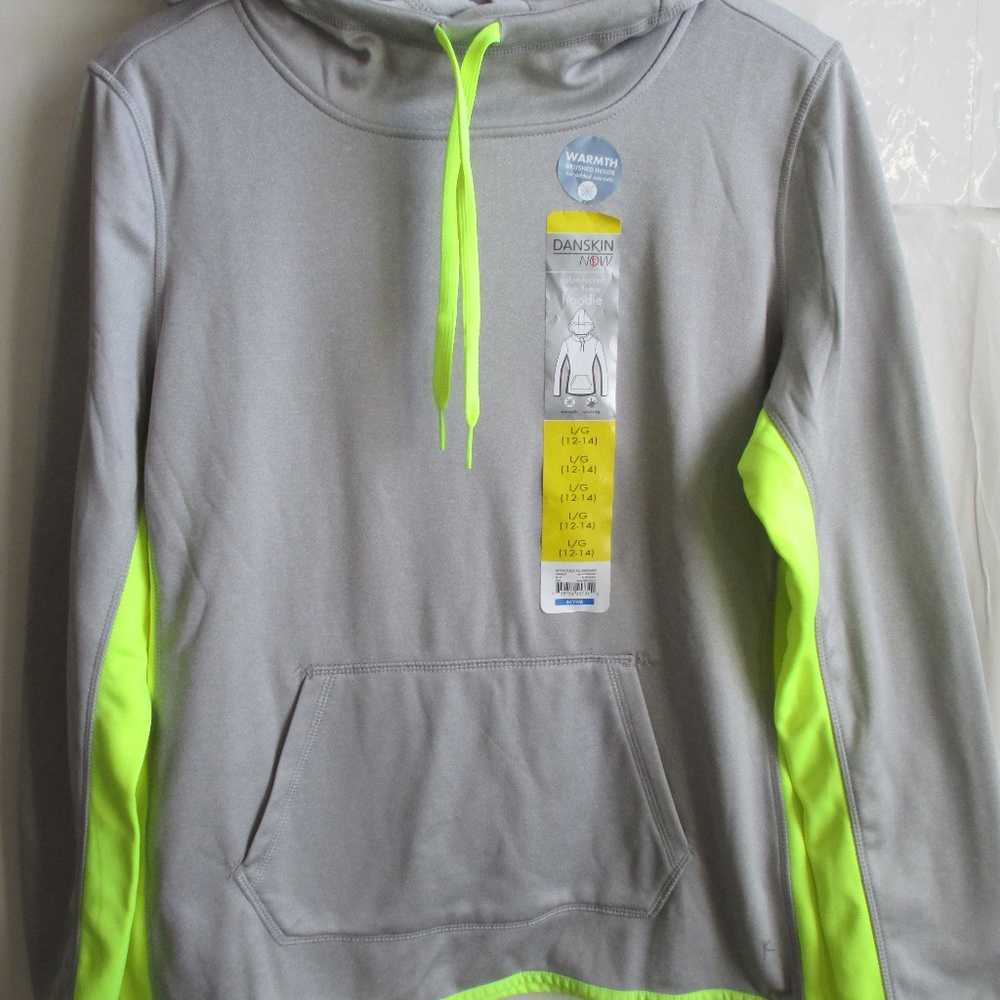 NWT Womens Hoodie Kangaroo Pocket Fleece Lined
